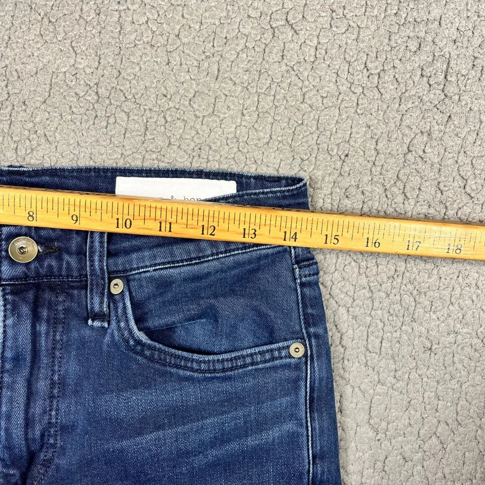 Rag & Bone Fit 2 Slim Jeans Bayview Dark Wash Denim MED23S1223FFBA‎ 28W 32L